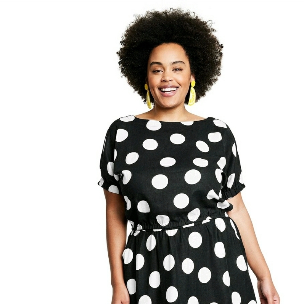 Tabitha Brown x Target polka dot top